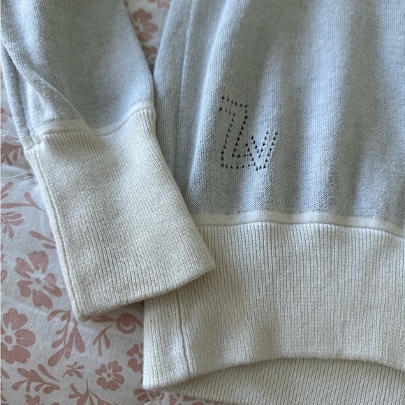 Zadig & Voltaire-Multicolored Montana Cosmo Palmtree Longsleeve Pullover Sweater - Picture 7 of 9